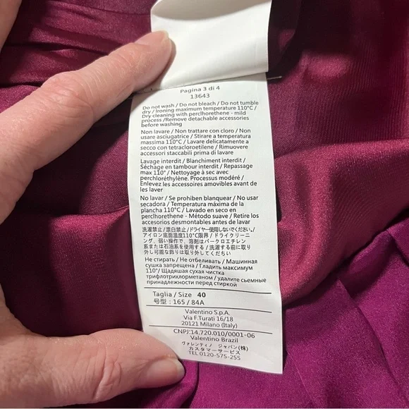 NWT RED Valentino Silk Mini Dress Bubble Hem - Picture 12 of 12